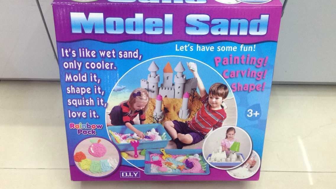 kid toy magic space sand toys